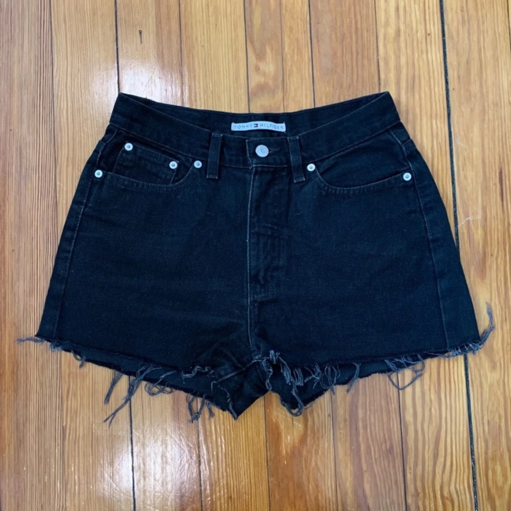 Tommy Hilfiger Black Jean Shorts *SOLD*
